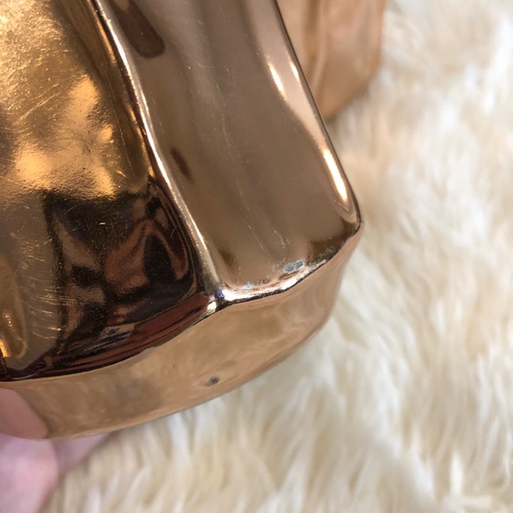 Set of 4 Copper Glazed Votives - Picture 5 of 5